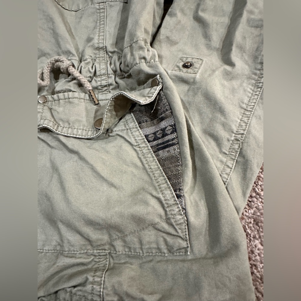 American Rag Olive Patterned Jacket - image 3